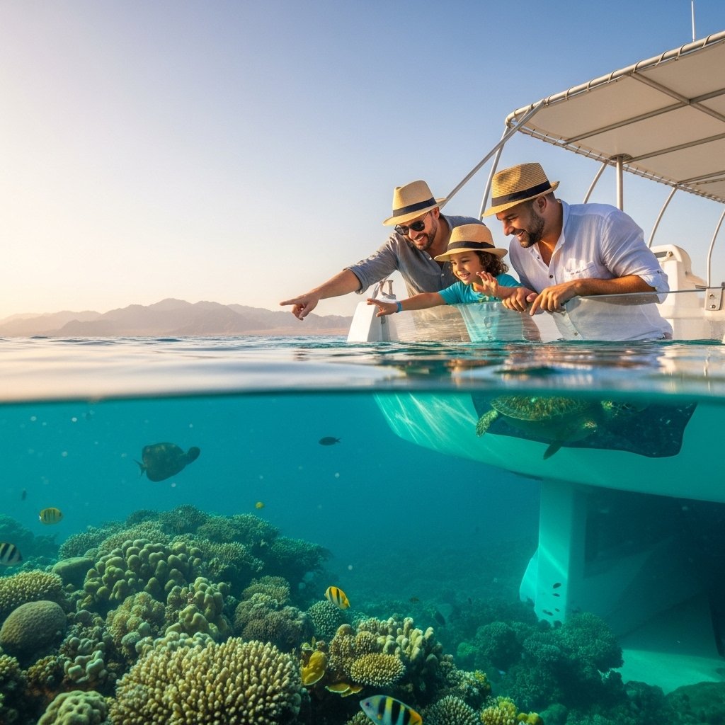 glass bottom boat trip