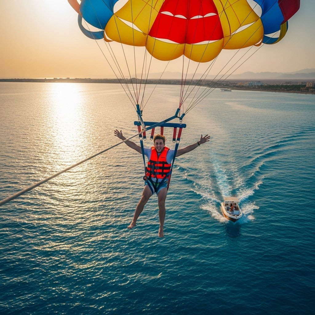 parasailing in sharm el sheikh
