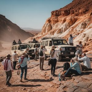 4x4 Safari to Coloured Canyon and Shopping in Dahab from Sharm ( Stopped Now )