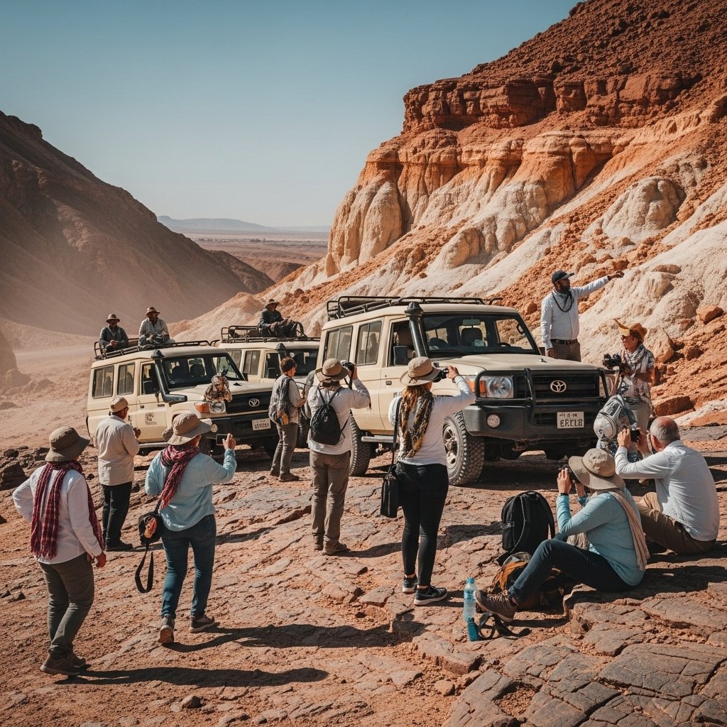 4x4 safari to coloured canyon and shopping in dahab from sharm ( stopped now )