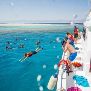 ras mohamed and white island snorkeling trip by boat